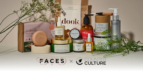Faces x counter culture store: transforming the regional beauty landscape with clean skincare and global marketplace innovation